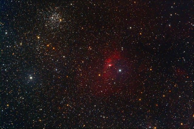 NGC 7635 and M52