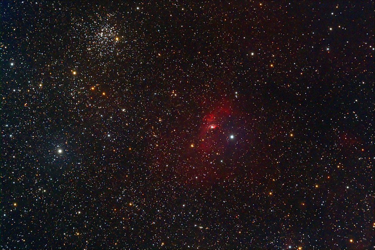 NGC 7635 and M52