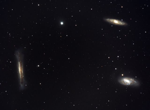 M65, M66, NGC 3628 - The Leo Trio