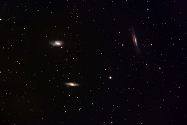 The Leo Triplet (M65, M66 and NGC 3628)