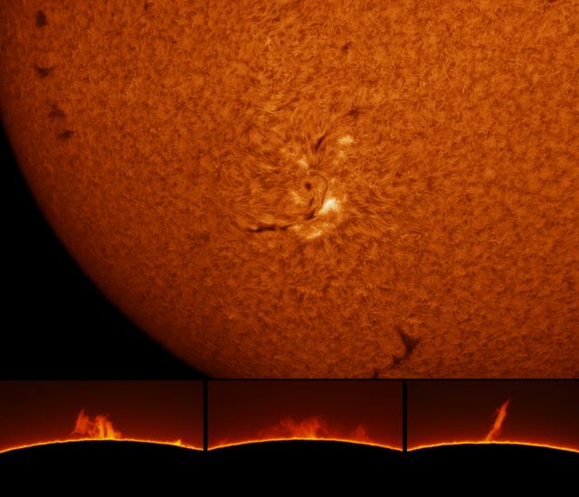 The Sun in Hydrogen Alpha