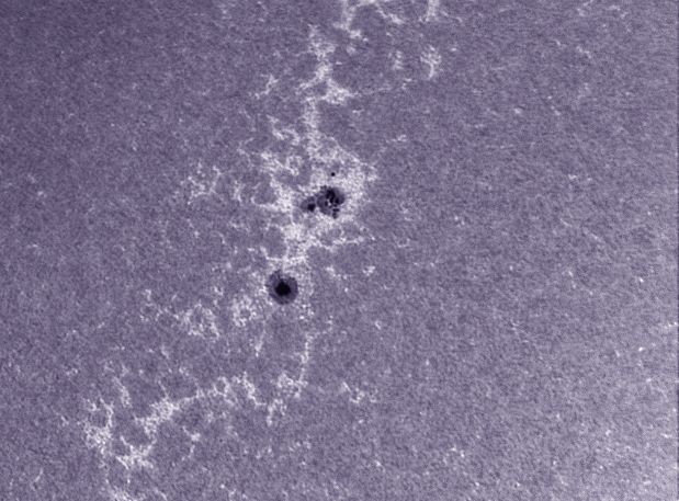 Sunspots in Calcium K