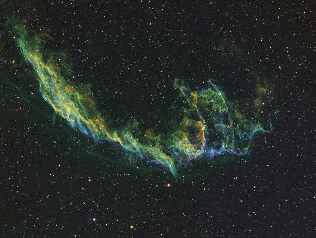 NGC 6992 - The Eastern Veil in HST