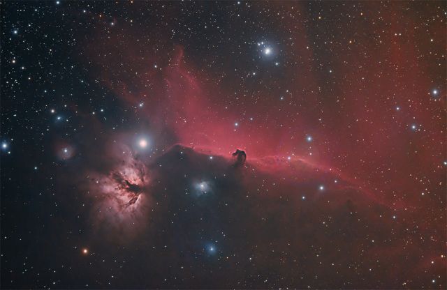 Horsehead/Flame Nebulae