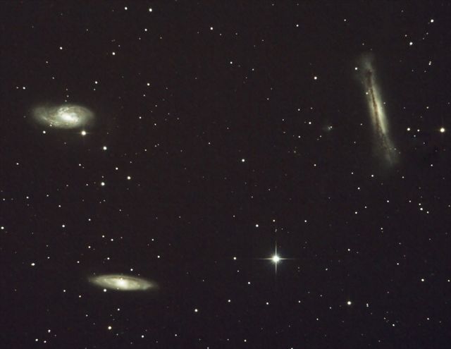 M65, M66, NGC 3628 - The Leo Triplet