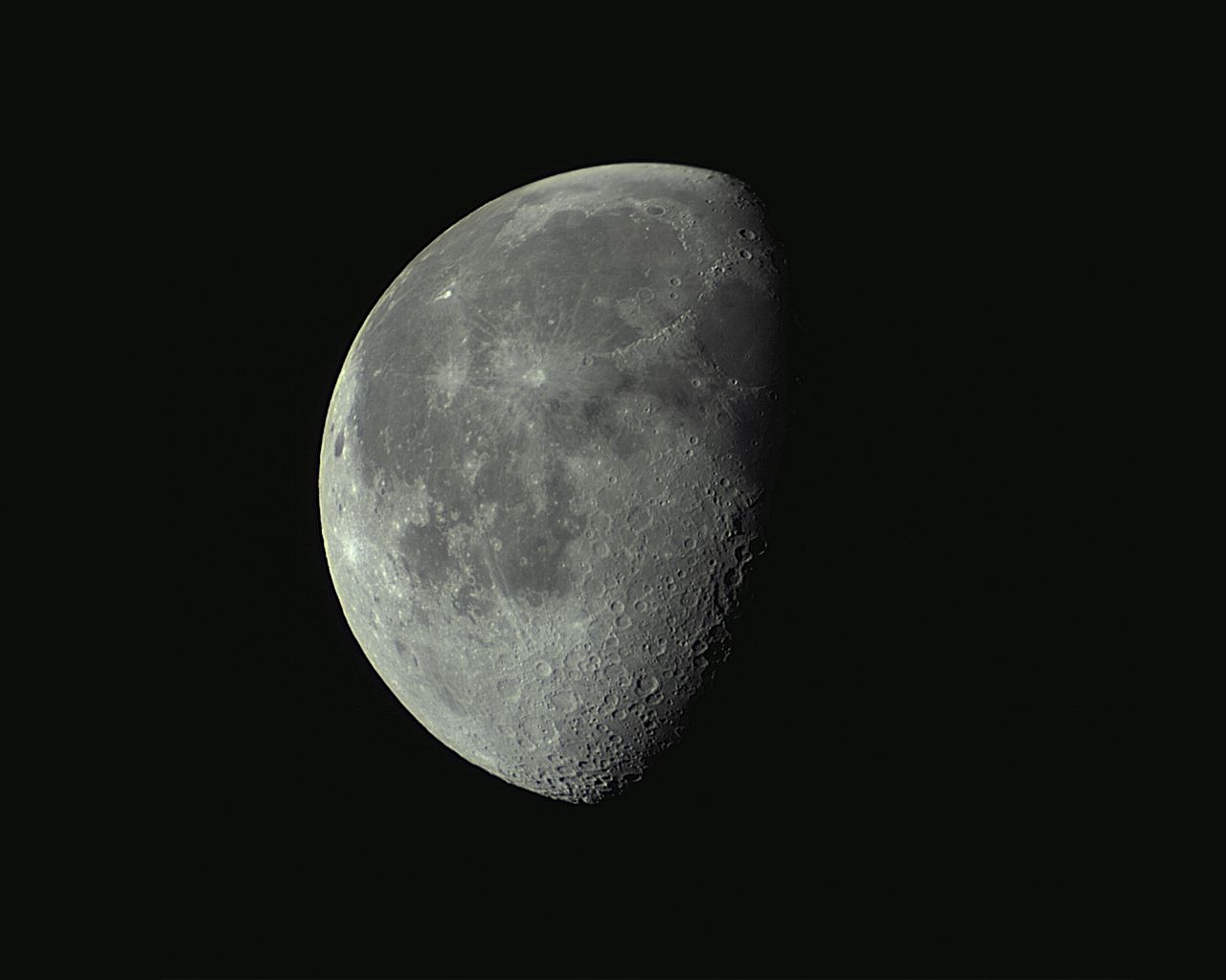 Moon 2 Days Prior to 3rd Quarter