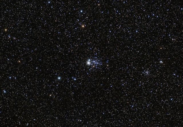 NGC457 - An open cluster in Cassiopeia