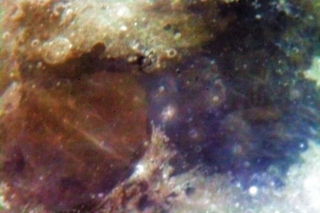 Mare Serenitatis vs. Mare Tranquillitatis (Enhanced Color)