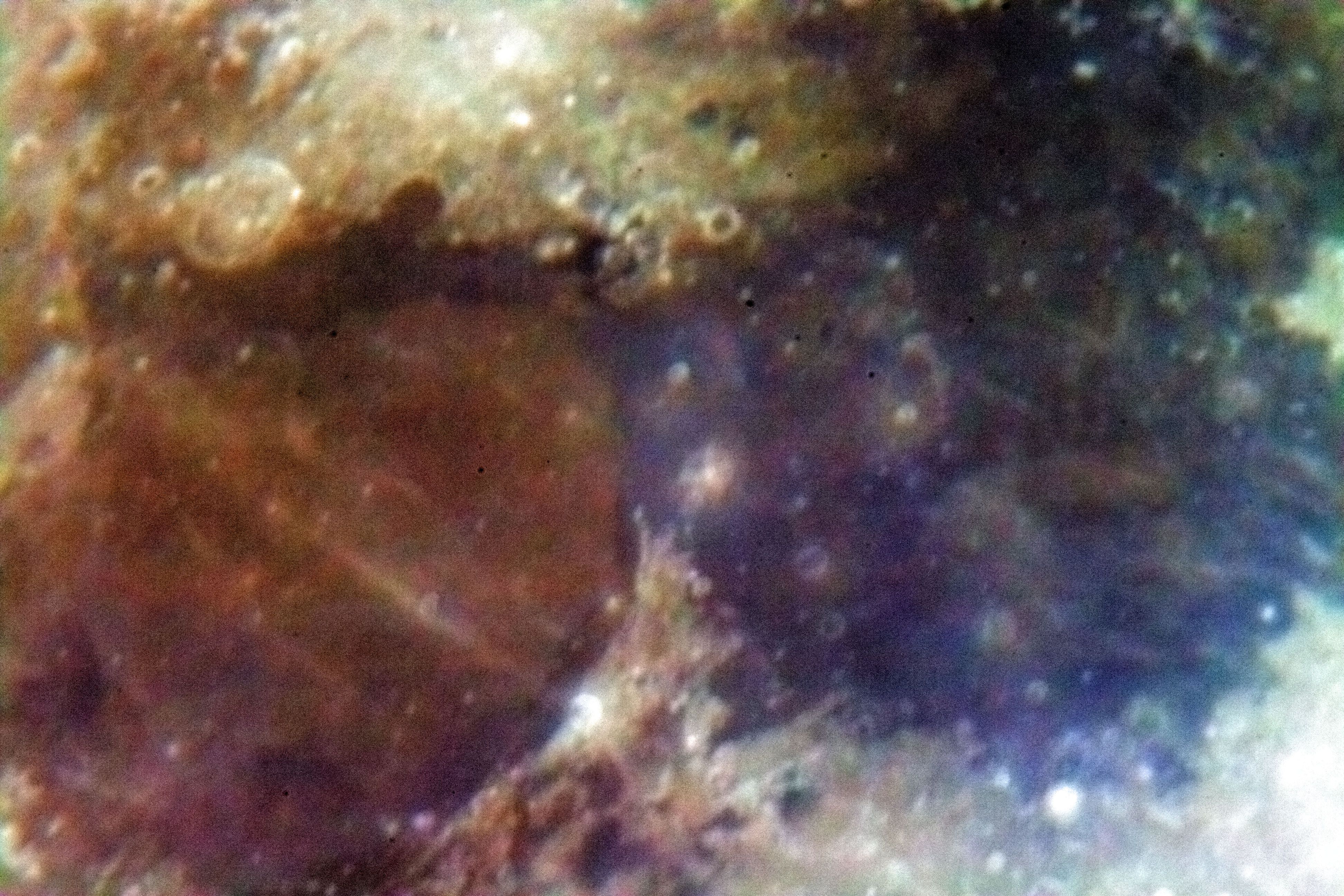 Mare Serenitatis vs. Mare Tranquillitatis (Enhanced Color)