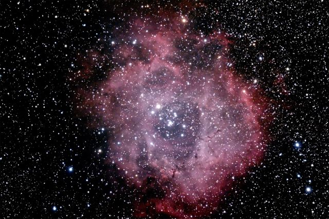 NGC 2237, 2238, 2239 and 2246 - The Rosette Nebula