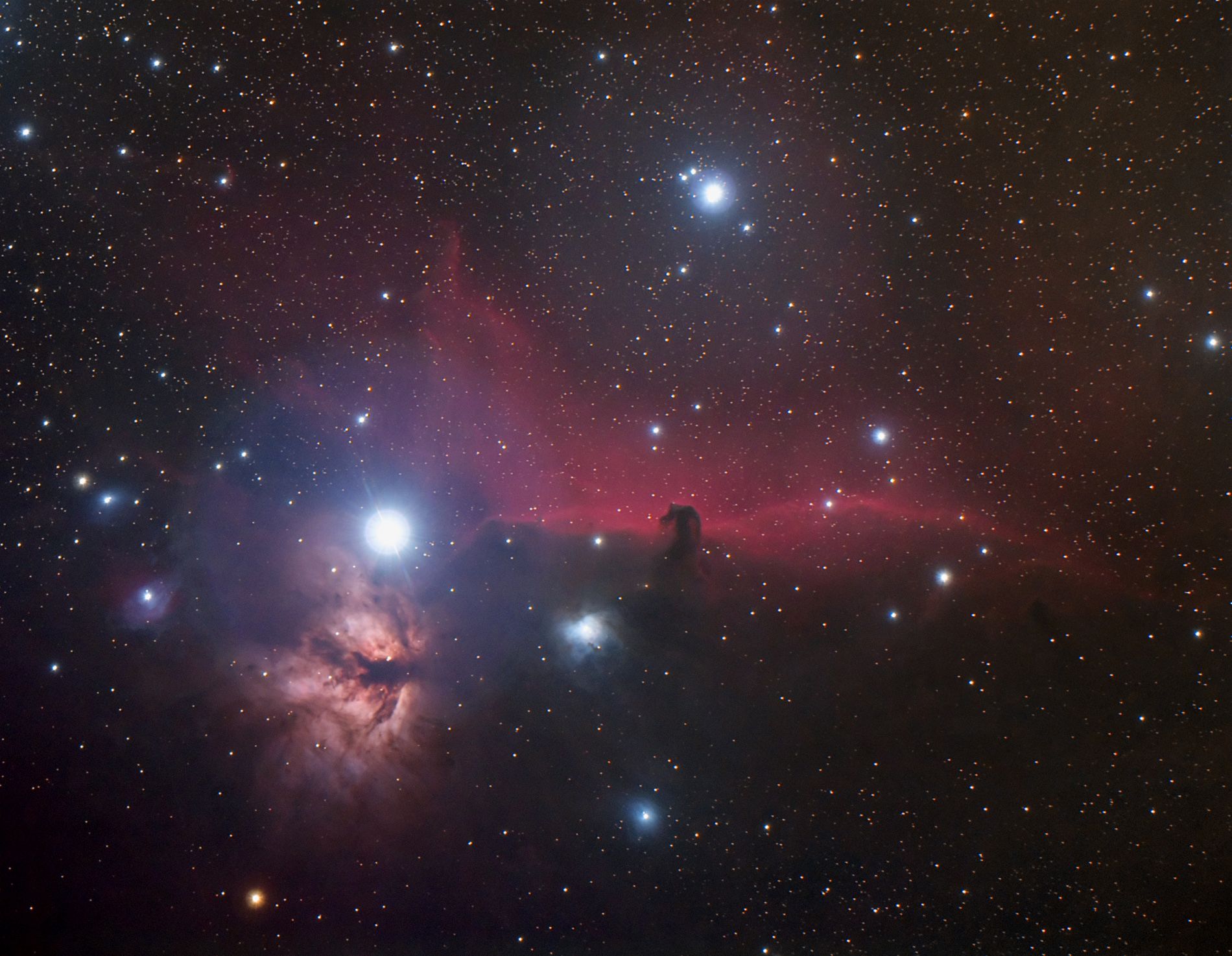IC434 - The Horsehead Nebula and NGC 2023