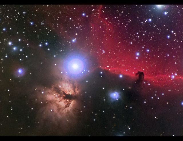 Region of Alnitak (including NGC 2024 & B33)