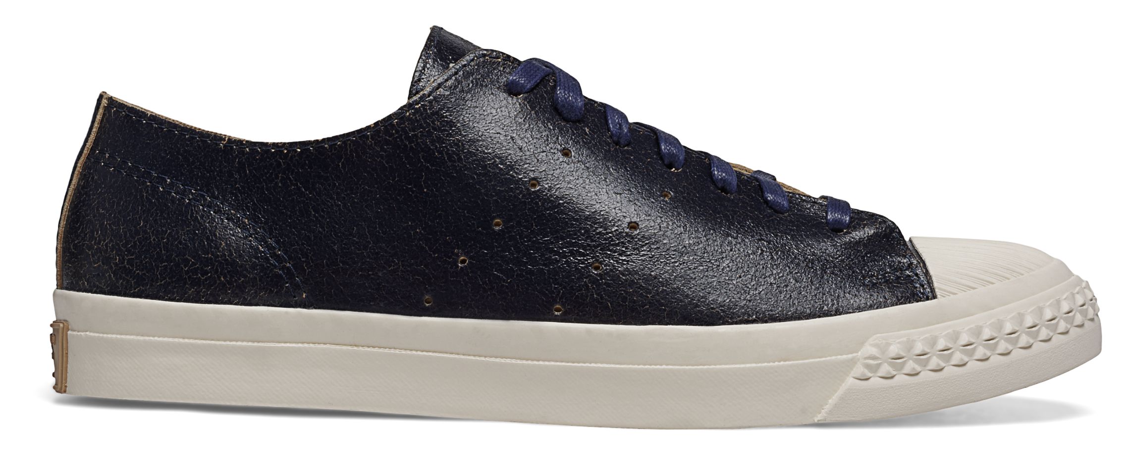 Deconstructed Leather Rambler Lo Top Shoes