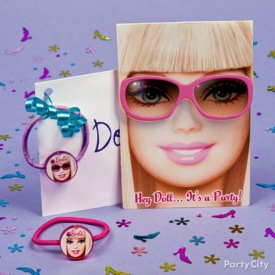 party city barbie stuff