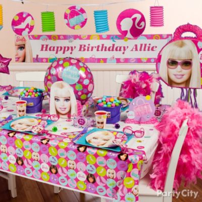 Barbie Party Decoration Ideas