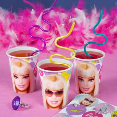 party city barbie stuff