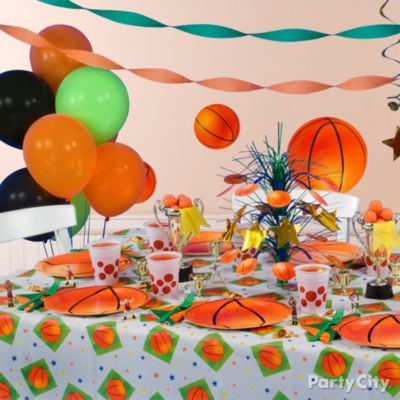 Basketball Party Decoration Ideas