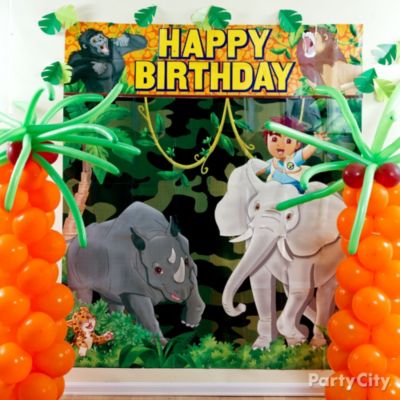 Go, Diego, Go! Party Ideas: Decorating
