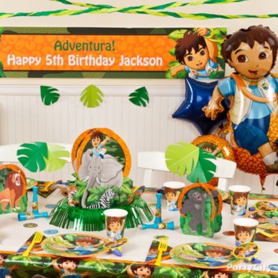 <i>Go, Diego, Go!</i> Party Decorating Ideas