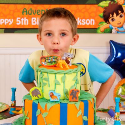 <i>Go, Diego, Go!</i> Party Cake & Food Ideas