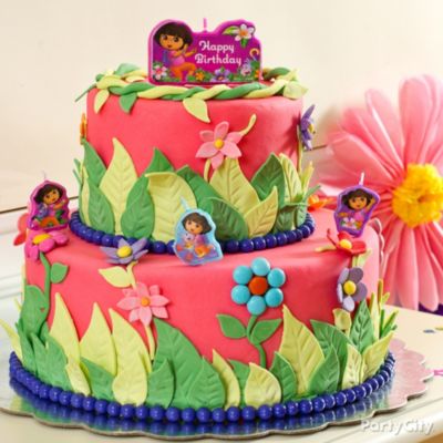 Dora Birthday Cake on Dora The Explorer Party Ideas   Dora Birthday Ideas   Party City