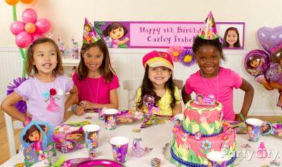 Dora The Explorer Party Ideas Dora Birthday Ideas Party City 6602