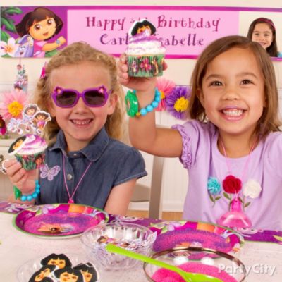 Dora Cake & Cupcakes Ideas