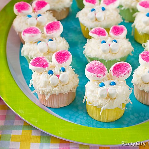 Easter Bunny Cupcake Decorating Ideas