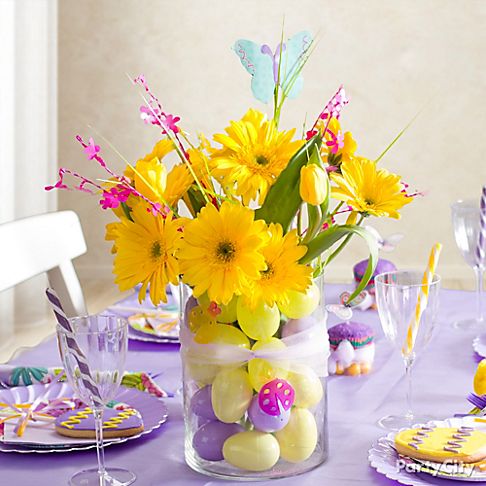 Easter Decorating Ideas: Pretty Purple Tablescapes - Party City