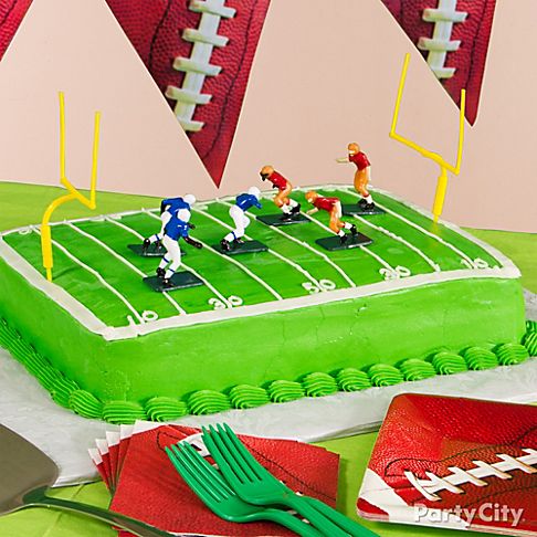Football Birthday Party on Boys Birthday Cake Ideas Birthday Cake Supplies Football Party
