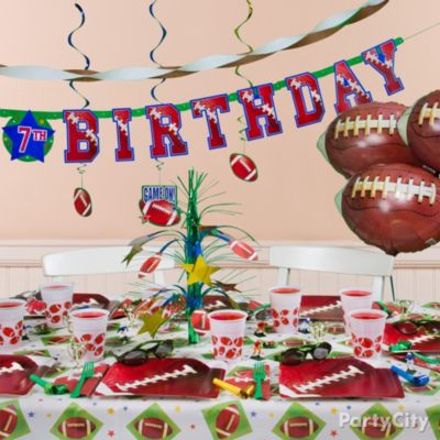 Football Party Decoration Ideas