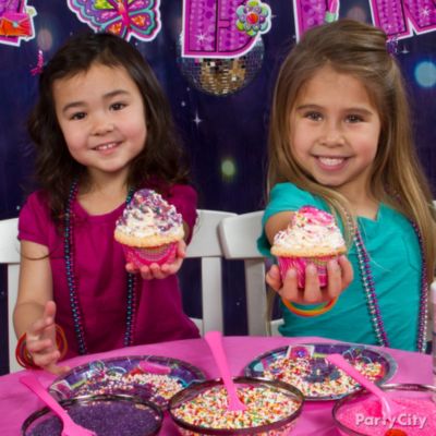 Glitzy Girl Party Food Ideas