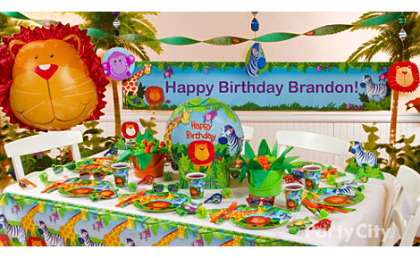 Power Rangers Birthday Party on Jungle Animals Party Ideas Guide   Party City