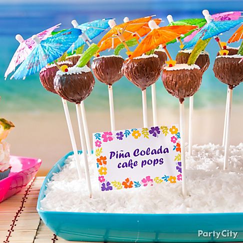 Luau Birthday Cakes on Sweet Ideas For Luau Party Treats   Party City