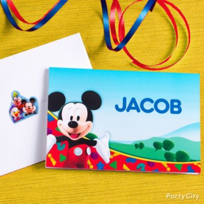 Mickey Mouse Party Ideas: Invitations