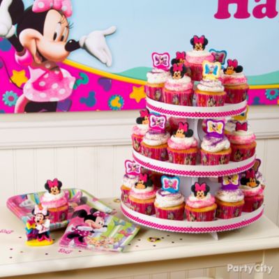 Birthday Cake Ideas  Girls on Mouse Party Ideas   Minnie Mouse Birthday Party Ideas   Party City