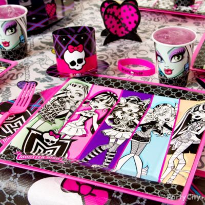 Monster High Party Ideas: Decorations