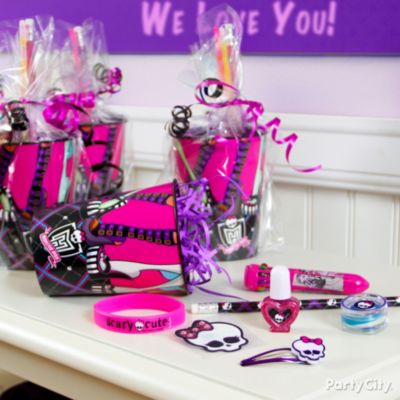 Monster High Party Ideas: Favors