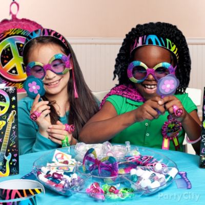 Neon Doodle Party Games & Activity Ideas