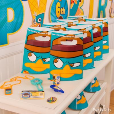Phineas and Ferb Party Ideas: Favors