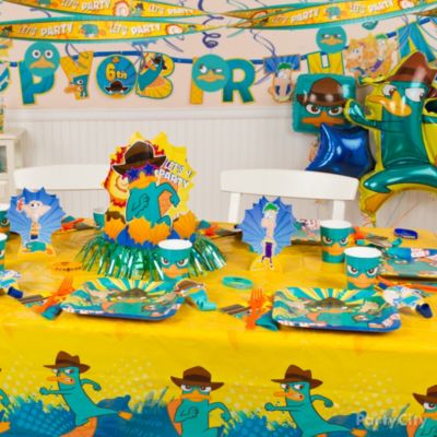 Phineas and Ferb Party Decorating Ideas