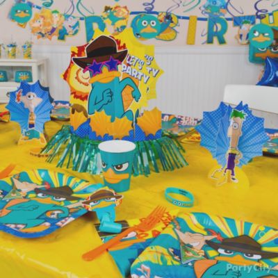Girls Birthday Party Places on Phineas And Ferb Party Ideas Guide   Party City