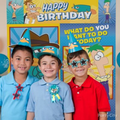 Phineas and Ferb Party Ideas: Decorating