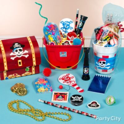 Pirate's Treasure Party Favor Ideas
