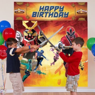 Power Rangers Party Ideas: Decorating
