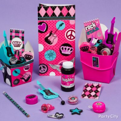 Rocker Girl Party Favor Ideas