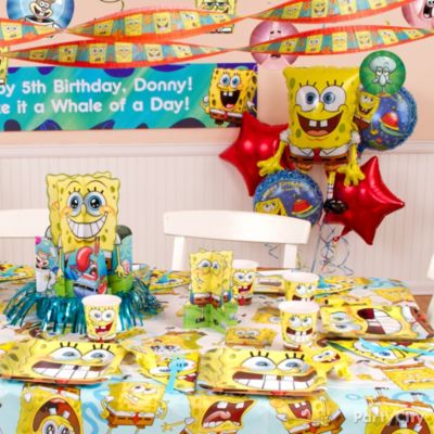SpongeBob Party Ideas   SpongeBob Birthday Party Ideas   Party City