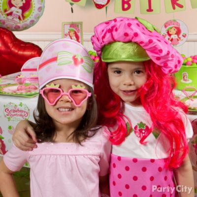 Strawberry Shortcake Party Dress-Up Ideas - Click to View Larger