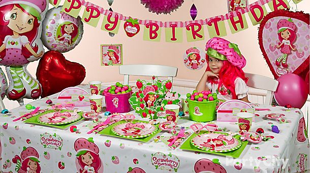 Strawberry Shortcake Birthday Party Ideas - Party City
