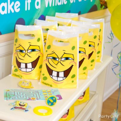 SpongeBob Party Ideas: Favors